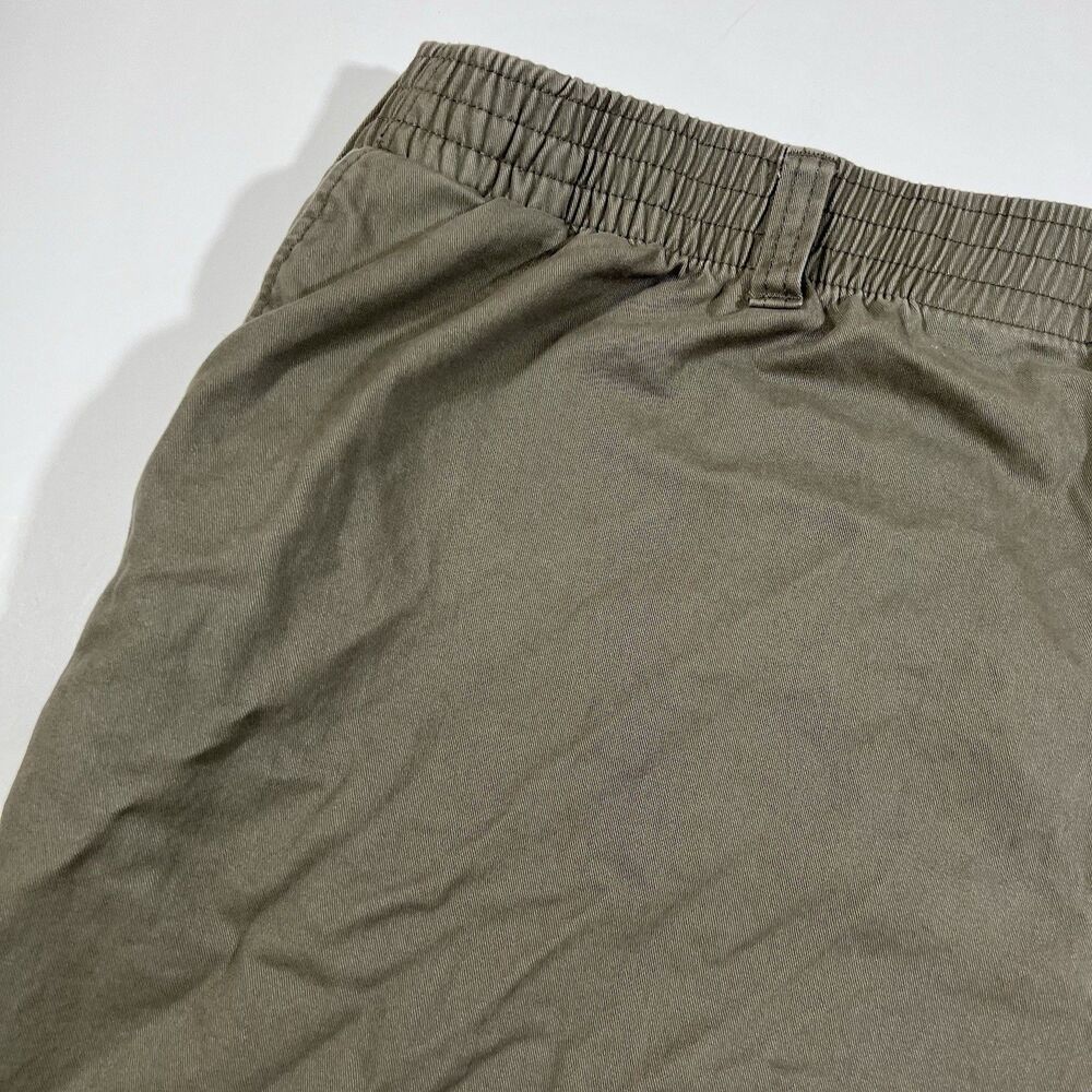 Harbor Bay DXL Elastic Waist 100% Cotton Shorts Men's Big and Tall 2XL - Picture 5 of 14